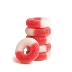 100mg Delta 8 Gummies - Sour Watermelon Rings - Chill Extreme