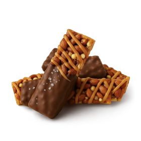 100mg Delta 8 Caramel Almond & Sea Salt Nut Bar - Chill Plus