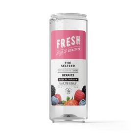 Fresh - Berries - D9 Nano THC Seltzer - 100mg - 11oz