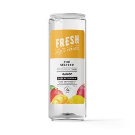 100mg Mango THC Seltzer - D9 Nano - Fresh