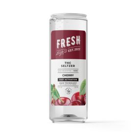 100mg Cherry THC Seltzer - D9 Nano - Fresh
