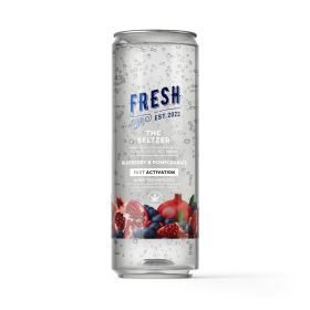 100mg Blueberry & Pomegranate THC Seltzer - D9 Nano - Fresh