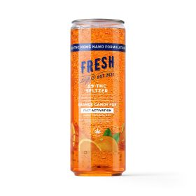 100mg Orange Candy Pop THC Seltzer - D9 Nano - Fresh