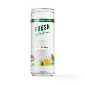100mg Lemon Lime THC Seltzer - D9 Nano - Fresh
