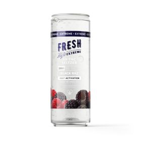 200mg Black Raz THC Seltzer - Delta 9 Nano - Fresh