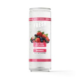 300mg Berries THC Seltzer - D8 & D9 Nano - Fresh