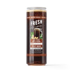300mg Root Beer THC Seltzer - D8 & D9 Nano - Fresh