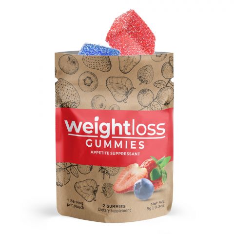 2 Pack Weightloss Gummies - Blueberry - Strawberry - Thumbnail 2