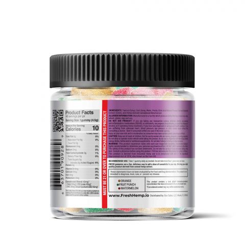 All In One Gummies - Delta 9 - Fresh - 1600mg - Thumbnail 3