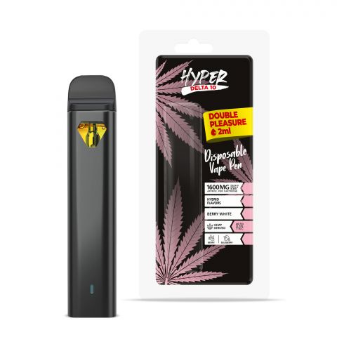 Berry White Vape - Delta 10 THC - Disposable - Hyper - 1600mg - 1