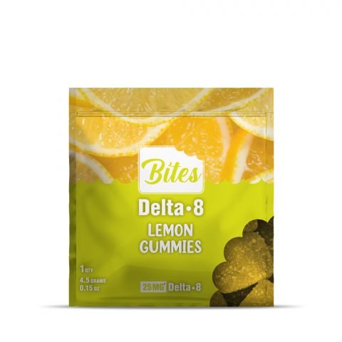Bites Delta-8 THC Gummy - Lemon - 25MG - Thumbnail 2