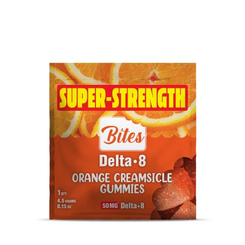 Bites Delta-8 THC Gummy - Orange Creamsicle - 50MG - 2