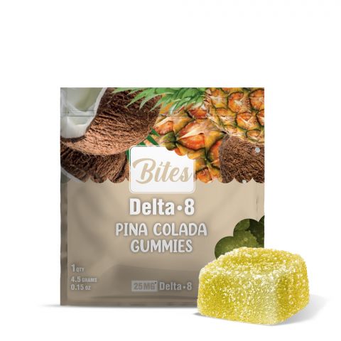 Bites Delta-8 THC Gummy - Pina Colada - 25MG - Thumbnail 1