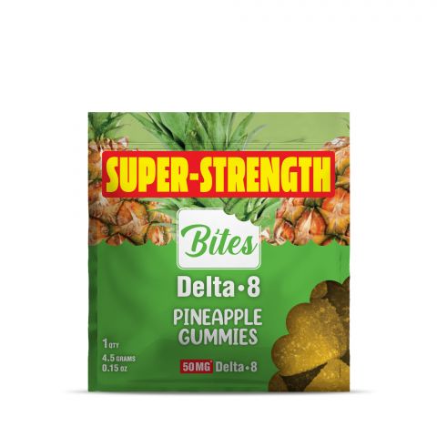 Bites Delta-8 THC Gummy - Pineapple - 50MG - Thumbnail 2