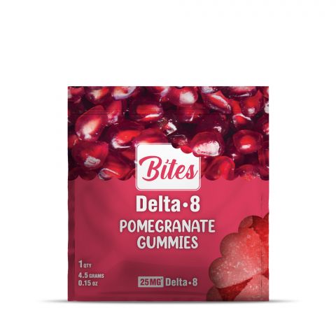 Bites Delta-8 THC Gummy - Pomegranate - 25MG - 2