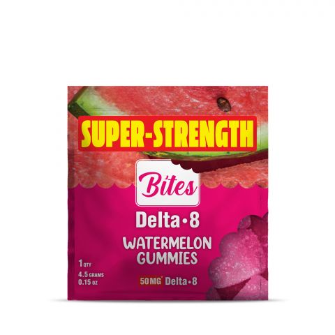 Bites Delta-8 THC Gummy - Watermelon - 50MG - 2