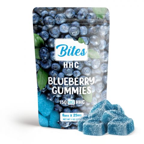Bites HHC Gummies - Blueberry - 150MG - 1