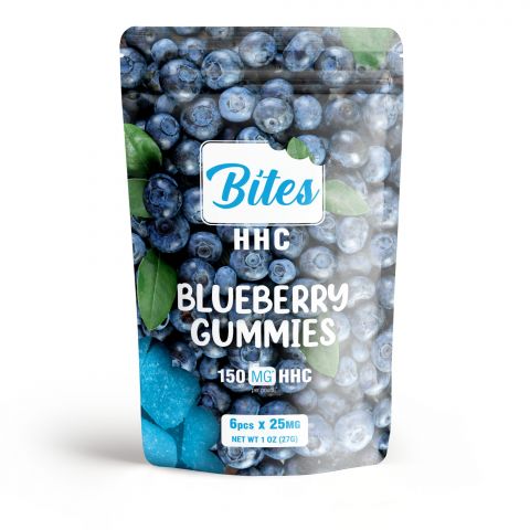 Bites HHC Gummies - Blueberry - 150MG - 2