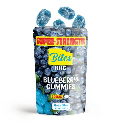 Bites HHC Gummies - Blueberry - 300MG - Thumbnail 3