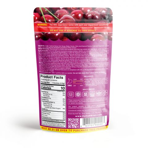 Bites HHC Gummies - Cherry - 150MG - Thumbnail 4