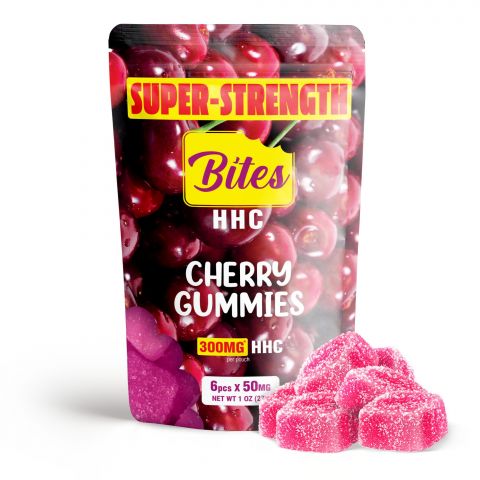 Bites HHC Gummies - Cherry - 300MG - 1