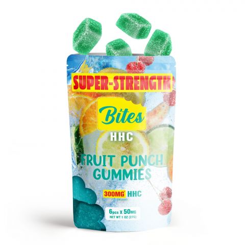 Bites HHC Gummies - Fruit Punch - 300MG - Thumbnail 3