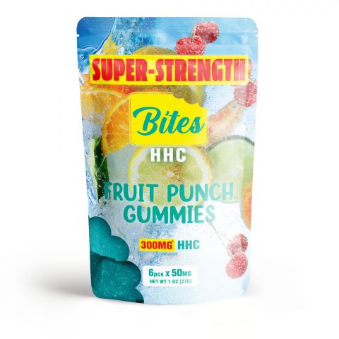Bites HHC Gummies - Fruit Punch - 300MG - 2