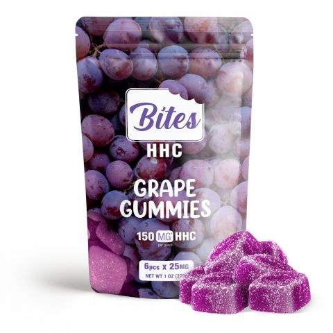 Bites HHC Gummies - Grape - 150MG - 1