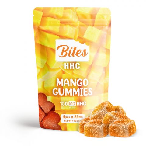 Bites HHC Gummies - Mango - 150MG - Thumbnail 1