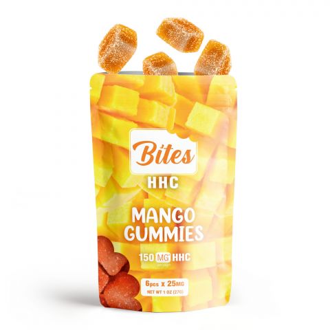 Bites HHC Gummies - Mango - 150MG - 3