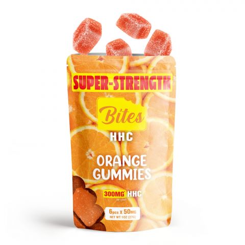 Bites HHC Gummies - Orange - 300MG - Thumbnail 3