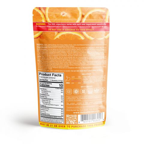 Bites HHC Gummies - Orange - 300MG - 4