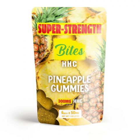 Bites HHC Gummies - Pineapple - 300MG - Thumbnail 2