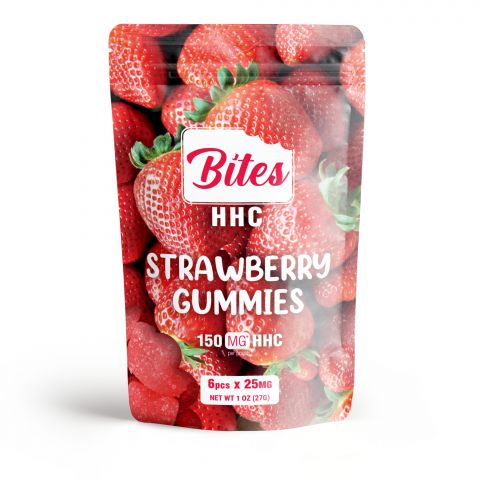 Bites HHC Gummies - Strawberry - 150MG - 2