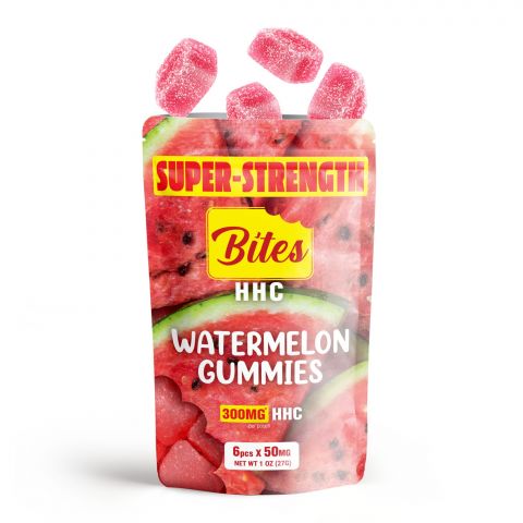Bites HHC Gummies - Watermelon - 300MG - 3