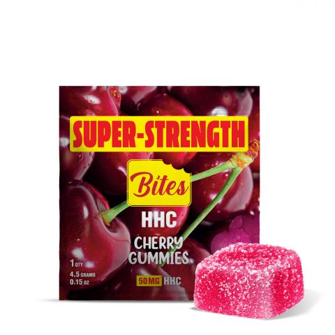 Bites HHC Gummy - Cherry - 50MG - Thumbnail 1