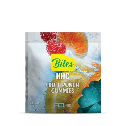 Bites HHC Gummy - Fruit Punch - 25MG - Thumbnail 2