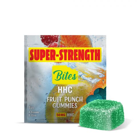 50mg HHC Gummy - Fruit Punch - Bites - Thumbnail 1