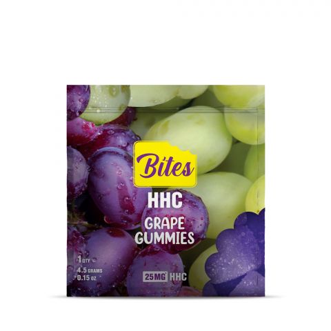 25mg HHC Gummy - Grape - Bites  - 2