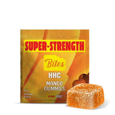 Bites HHC Gummy - Mango - 50MG - Thumbnail 1