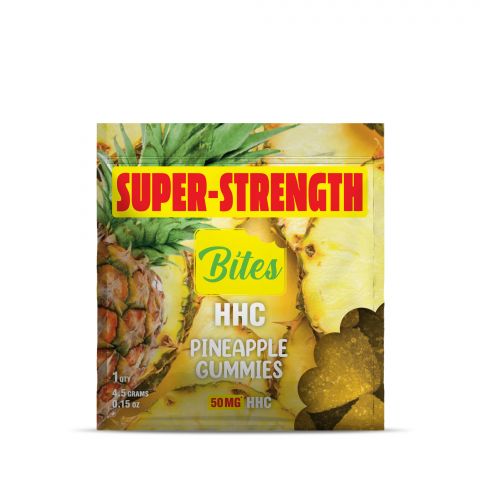 Bites HHC Gummy - Pineapple - 50MG - Thumbnail 2
