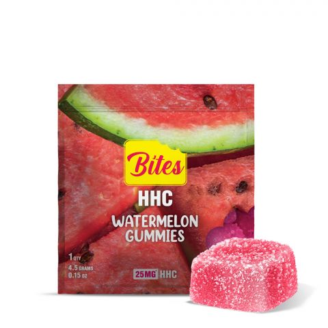 Bites HHC Gummy - Watermelon - 25MG - Thumbnail 1