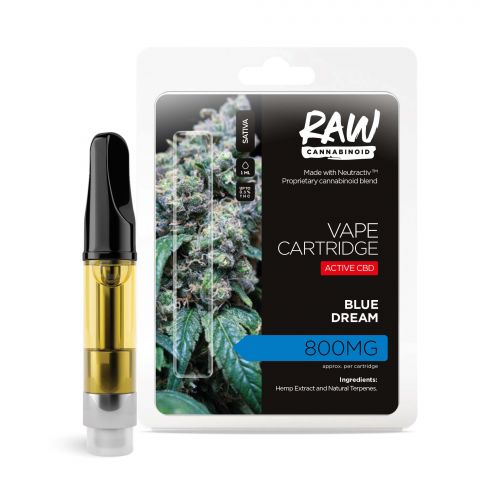 Blue Dream Cartridge - Active CBD - Cartridge - RAW - 800mg - 1
