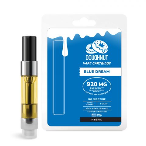 Blue Dream Cartridge - Active CBD Enzactiv - Doughnut - 920mg - Thumbnail 1