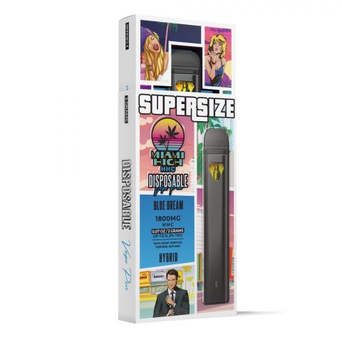 Blue Dream HHC Vape Pen - Disposable - Miami High - 1800MG - Thumbnail 3
