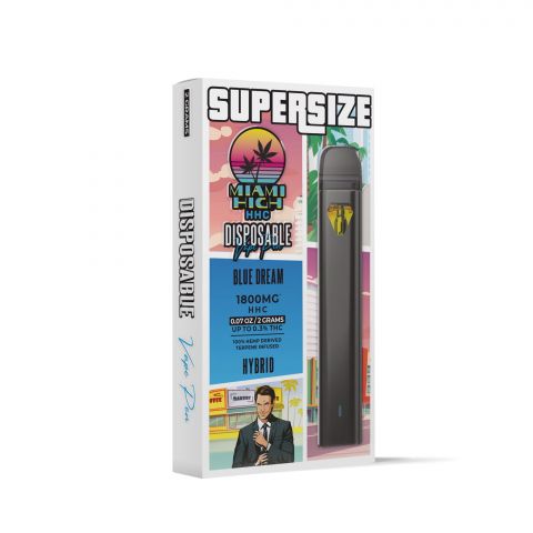 Blue Dream HHC Vape Pen - Disposable - Miami High - 1800MG - Thumbnail 2