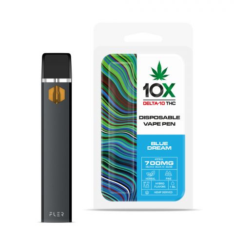 Blue Dream Vape - Delta 10 THC - Disposable - 10x - 700mg - Thumbnail 1