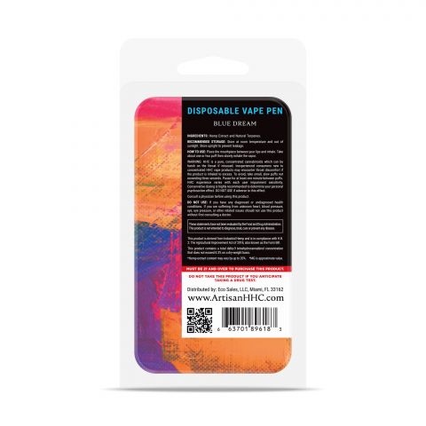 Blue Dream Vape - HHC THC - Disposable - Artisan - 900mg - Thumbnail 3