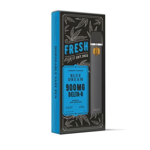 Blue Dream Vape Pen - Delta 8 THC - Fresh - 900MG - Thumbnail 2