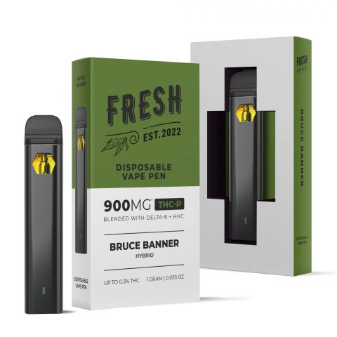 Bruce Banner Vape Pen - THCP - Disposable - Fresh - 900mg - 1